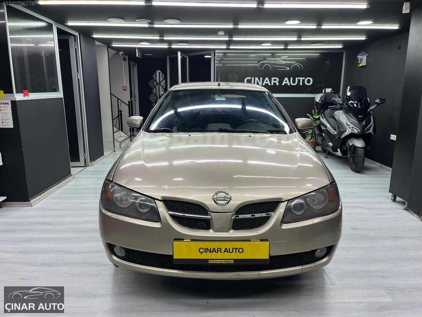 Galeriden Nissan Almera 1.5 Tekna 2005 Model İstanbul 250.000 km Şampanya 3