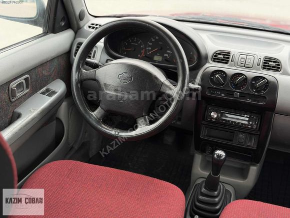 Galeriden Nissan Micra 1.3 GX 1998 Model Konya 215.000 km Kırmızı