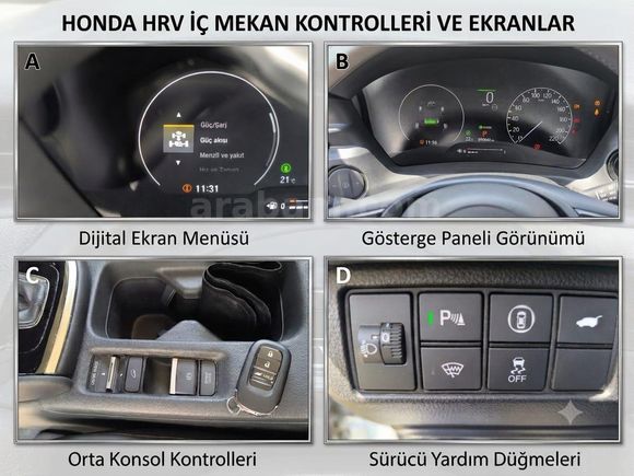 Sahibinden Honda HR-V 1.5 e-HEV Advance 2023 Model