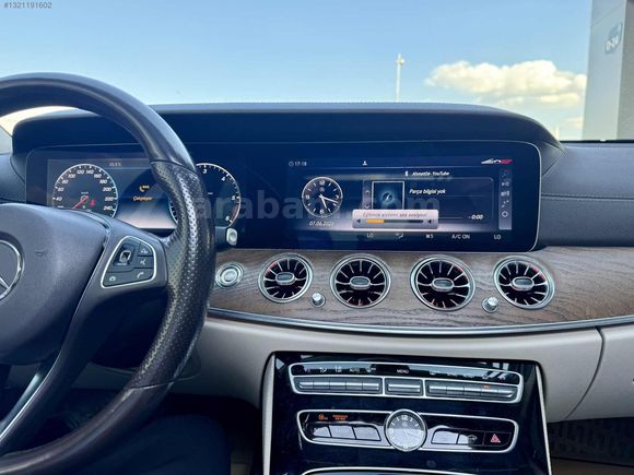 2017 MODEL E220d 4MATİC HATASIZ BOYASIZ DEĞİŞENSİZ TRAMERSİZ