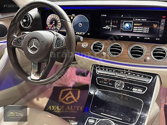 AYAZ AUTO'DAN HATASIZ BOYASIZ TRAMERSİZ E220 D EXCLUSİVE 4MATİC