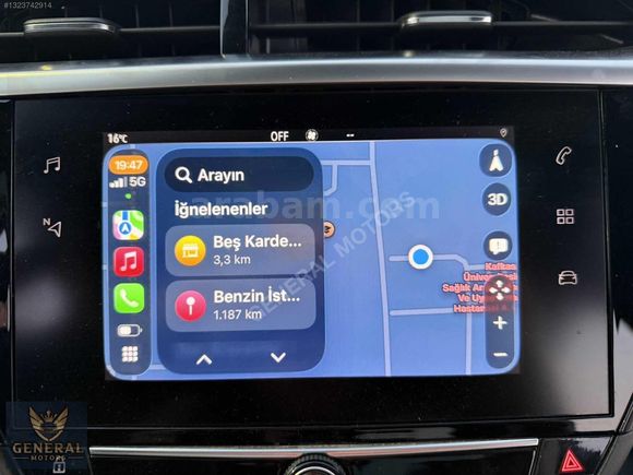 GENERAL MOTORS'DAN CORSA ULTİMATE CAM TAVAN HATASIZ BOYASIZ