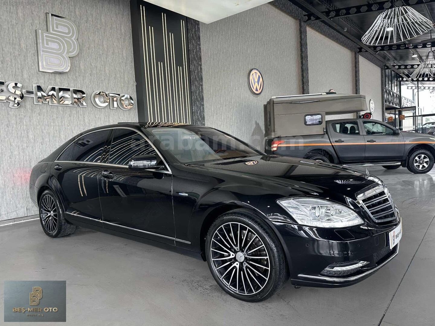 Galeriden Mercedes - Benz S 500 L 2008 Model İzmir 315.000 km Siyah 5