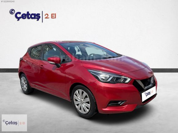 ÇETAŞ RENAULT MAHMUTBEYDEN 2019 MICRA 1.0TURBO VİSİA 73.427KM