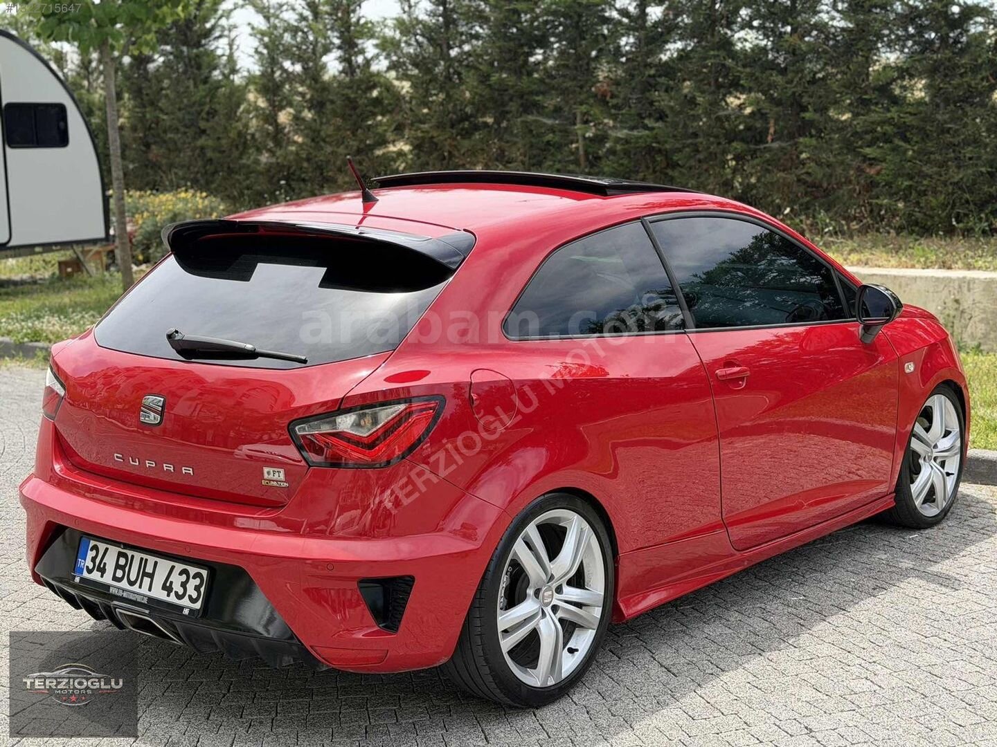 Galeriden Seat Ibiza 1.4 TSI Sport Coupe Cupra 2013 Model İstanbul 148.500 km Kırmızı 5