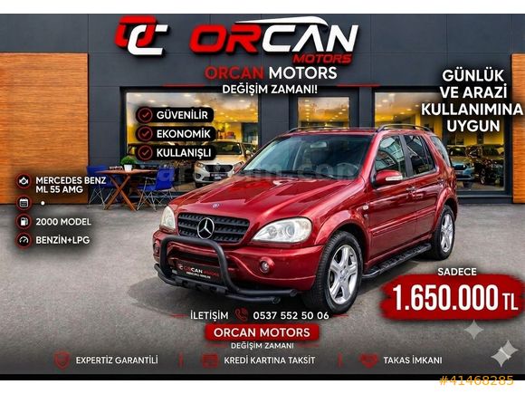 ORCAN MOTORS dan 2000 ML 55 AMG Otomatik