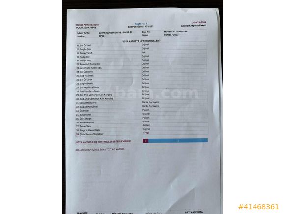 ÖZEL OTOMOTİV'DEN EMSALSİZ 2023 OPEL COMBO ELEGANGE XL