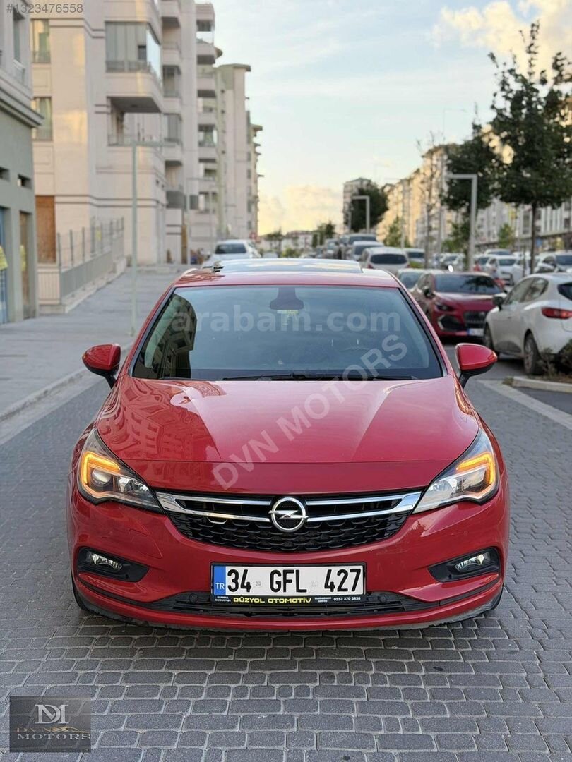 Galeriden Opel Astra 1.6 CDTI Dynamic 2018 Model İstanbul 144.500 km Kırmızı 2