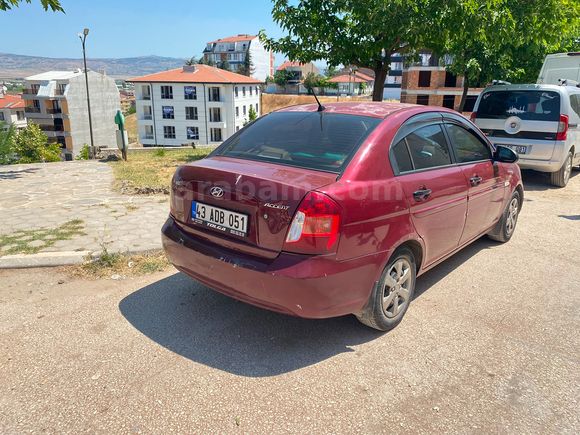 Sahibinden Hyundai Accent Era 1.4 Team 2007 Model Bordo