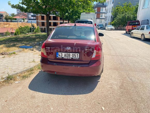 Sahibinden Hyundai Accent Era 1.4 Team 2007 Model Bordo