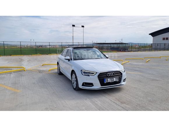 Sahibinden Audi A3 Sedan 30 TDI Design 2019 Model  124.000 km Beyaz