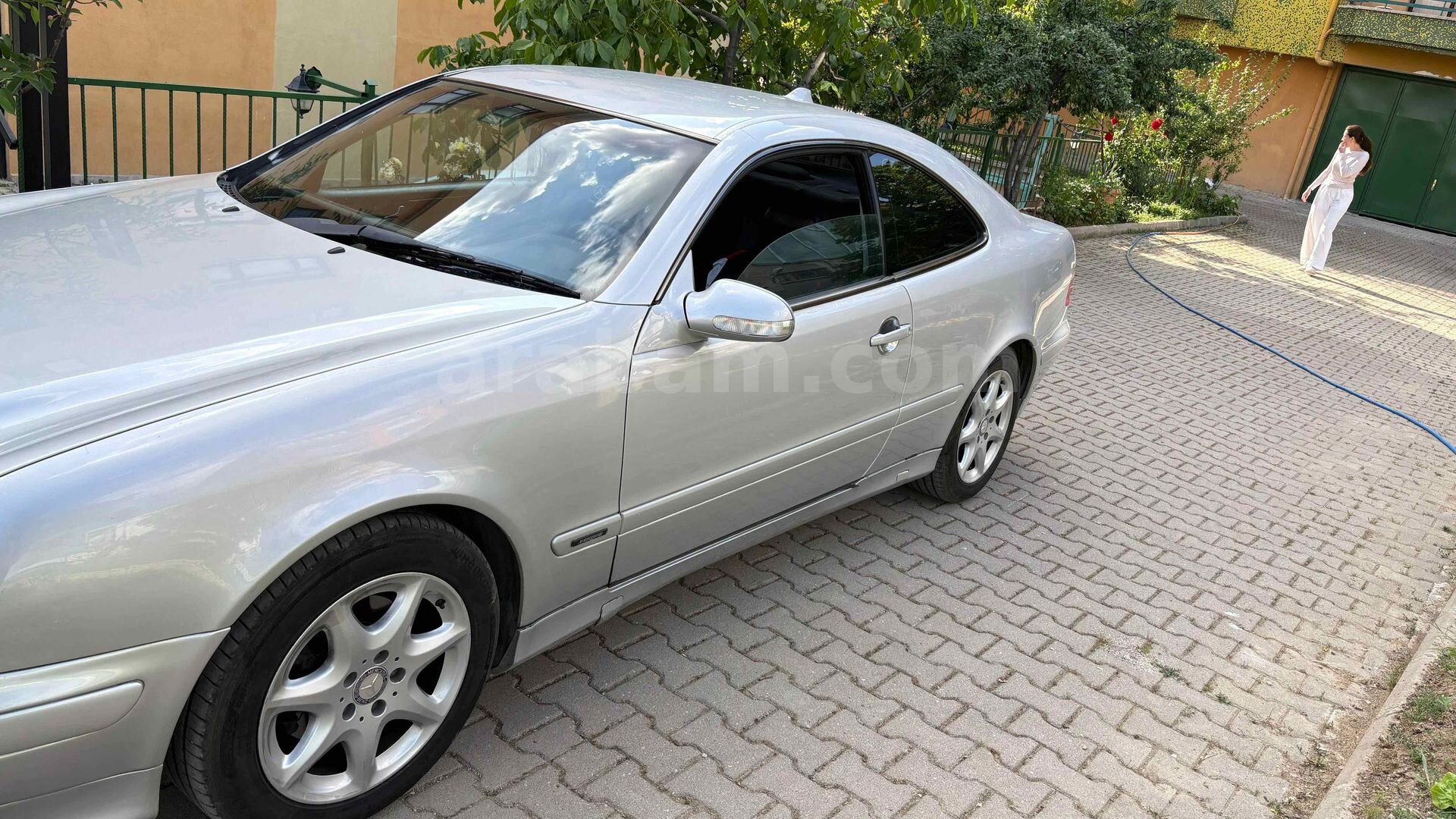 Sahibinden Mercedes - Benz CLK 200 Kompressor Avantgarde 2001 Model Ankara 396.000 km Gri (Gümüş) 5