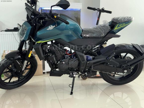 YENI 2025 REGAL RAPTOR SPN 125 TAM BIR GENÇ