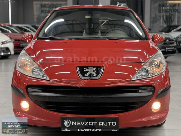 PEUGEOT 207 OTOMATİK TRENDY 1.4 VTİ KIRMIZI EKRAN-JANT-SİS