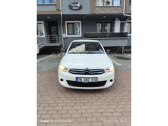 Galeriden Citroen C-Elysée 1.6 HDi Attraction 2013 Model Bursa