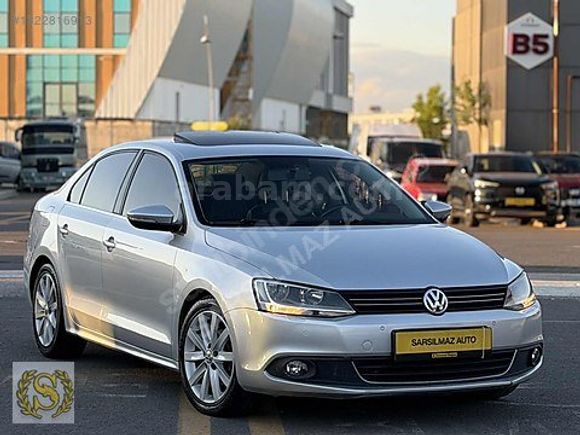 SARSILMAZ'dan İLK EL SANRUFLU BAKIMLI 1.6 tdi Highline JETTA