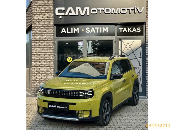ÇAM OTOMOTİV 2025 FİAT PANDA LA PRIMA ELECTRİC HATASIZ 7500 KM