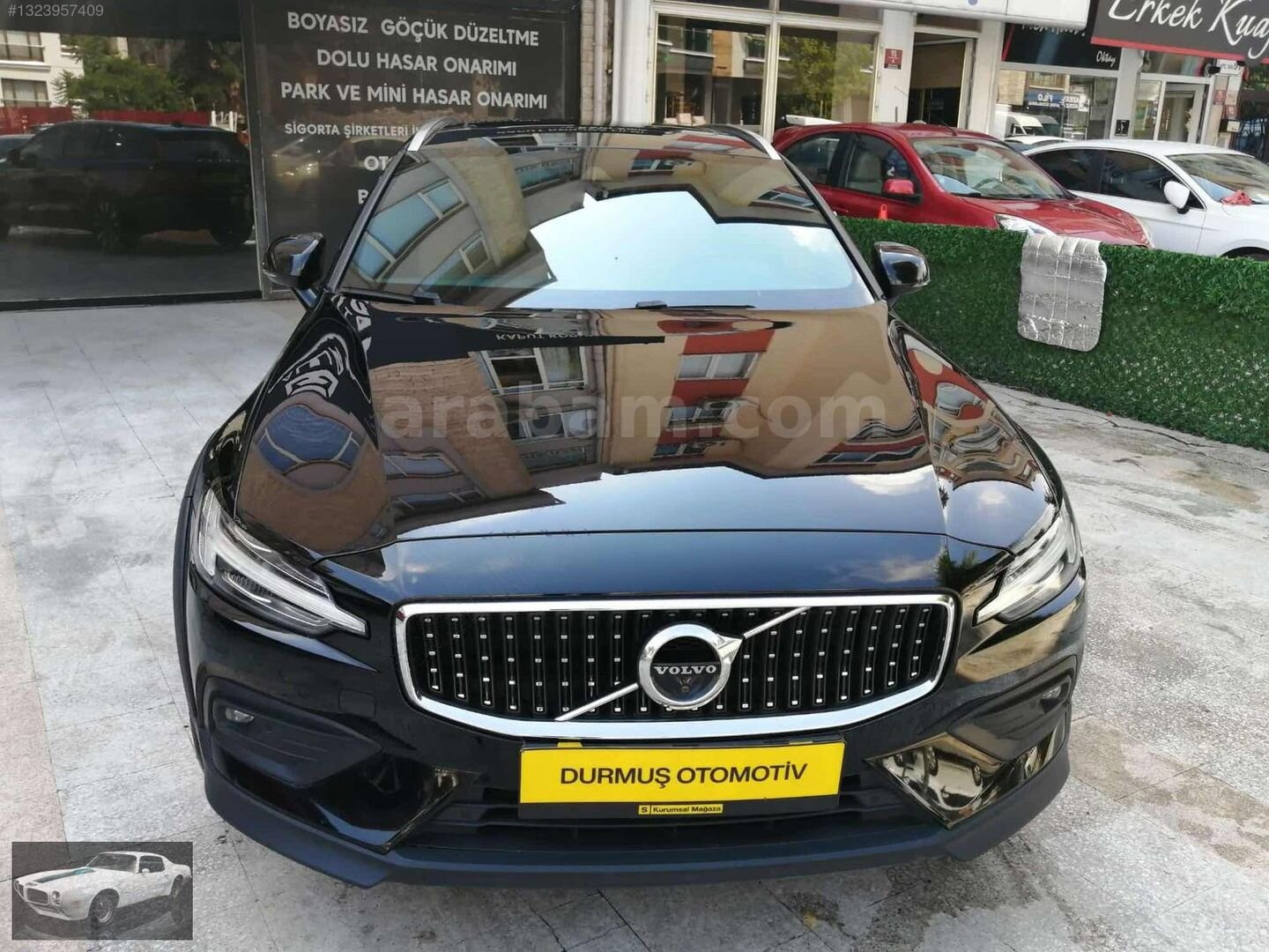 Galeriden Volvo V60 Cross Country 2.0 2020 Model Ankara 60.000 km Siyah 2