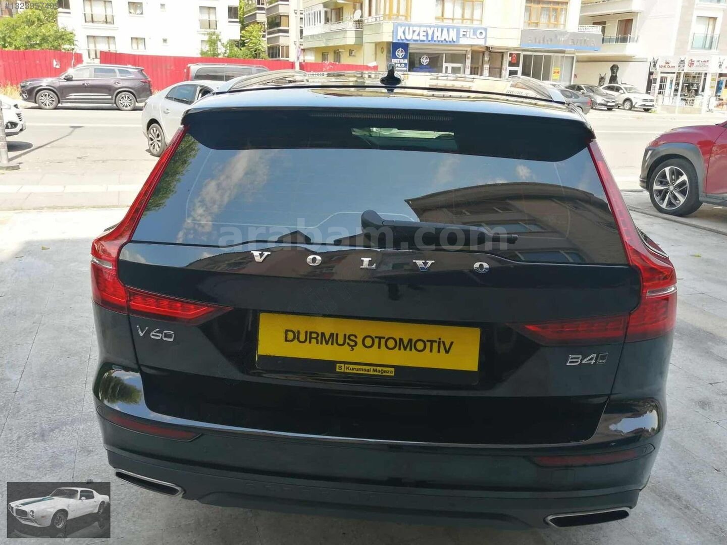 Galeriden Volvo V60 Cross Country 2.0 2020 Model Ankara 60.000 km Siyah 4