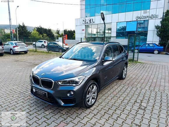 SKODA ÇAKIROĞLU - 2017 BMW X1 1.8İ sDRIVE SPORT LINE - CAM TAVAN