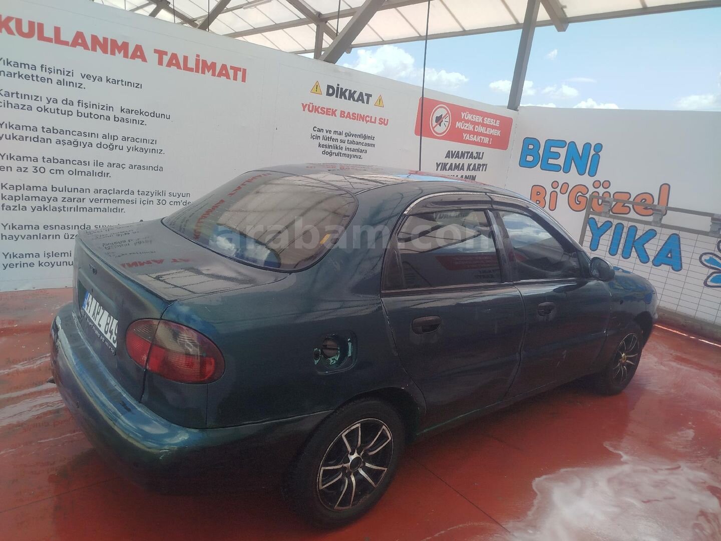 Sahibinden Daewoo Lanos 1.5 SE 1998 Model Kocaeli 33.336 km Yeşil 5