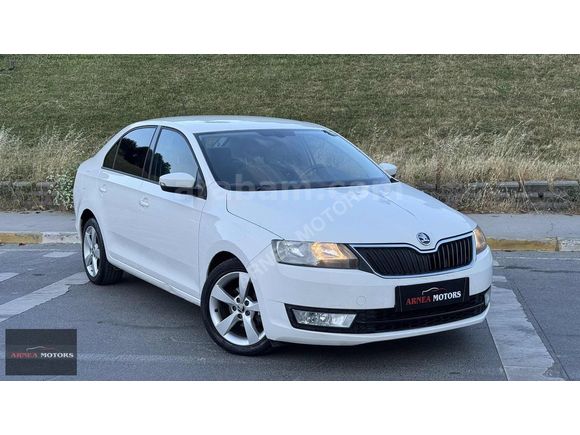 2017 ÇIKIŞLI SKODA RAPİD 1.4 TDI STYLE OTOMOTİK 179 BİN KM 90 HP