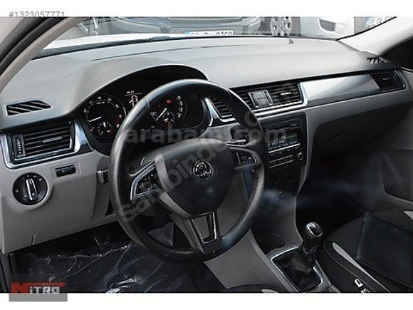 NİTRO MOTORS-109.000KM SKODA RAPİD 1.2 SPACEBACK AMBİTİON 2015