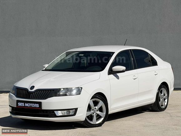 BOYASIZ 2015 MODEL SKODA RAPİD DİZEL STYLE OTOMATİK 132.000 KM