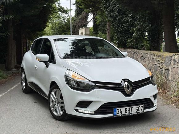 2018 MAKYAJLI HATASIZ AYARINDA RENAULT CLİO DÜŞÜK KM BAKIMLI