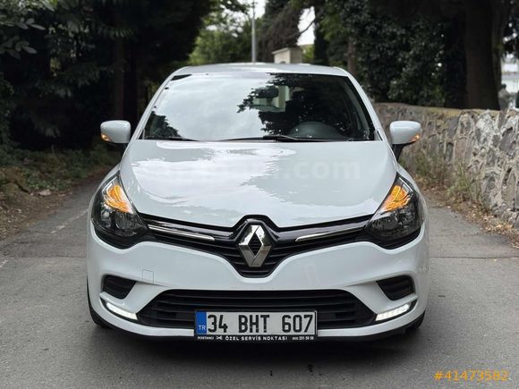 2018 MAKYAJLI HATASIZ AYARINDA RENAULT CLİO DÜŞÜK KM BAKIMLI