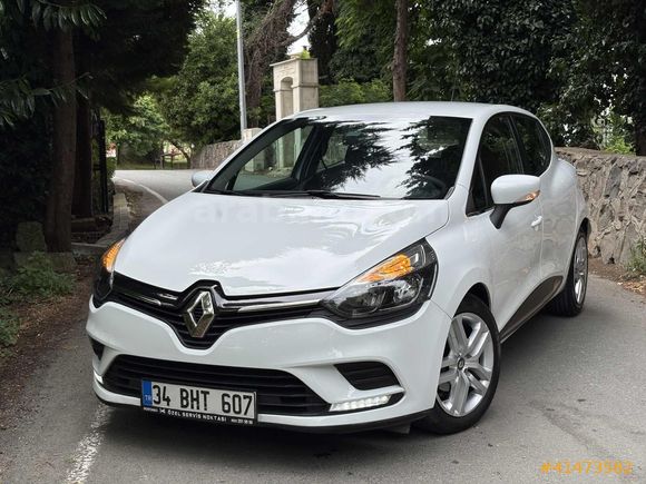 2018 MAKYAJLI HATASIZ AYARINDA RENAULT CLİO DÜŞÜK KM BAKIMLI