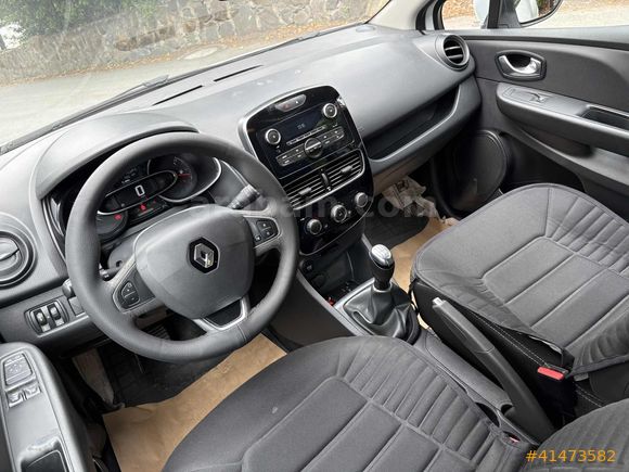 2018 MAKYAJLI HATASIZ AYARINDA RENAULT CLİO DÜŞÜK KM BAKIMLI