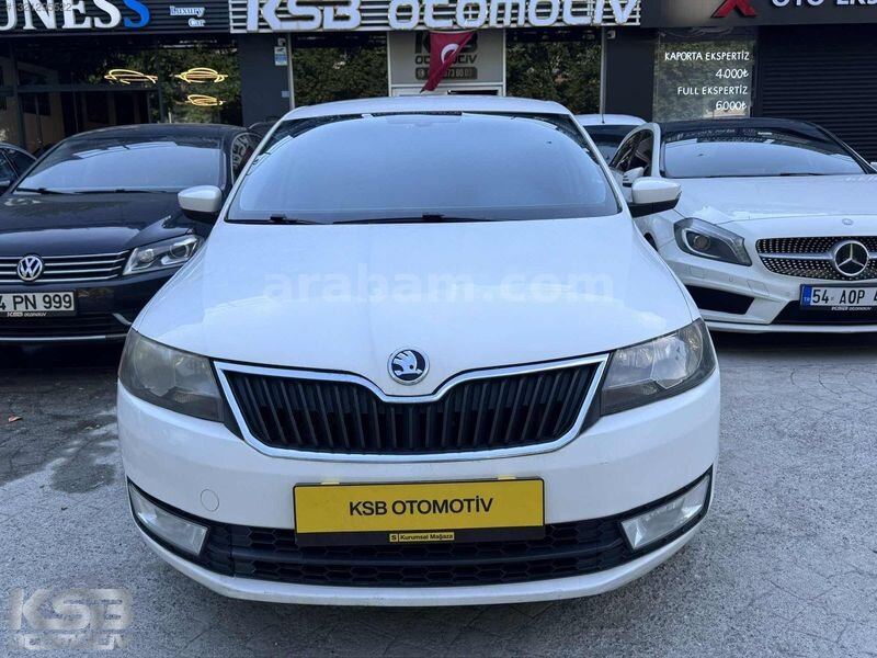 Galeriden Skoda Rapid 1.4 TDI Style 2016 Model Sakarya 171.000 km Beyaz