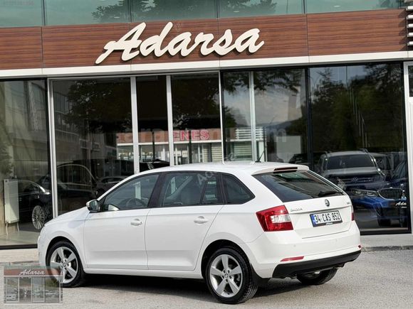 "Adarsa" 2016 Skoda Rapid Dizel Otomatik Spaceback Style Boyasız