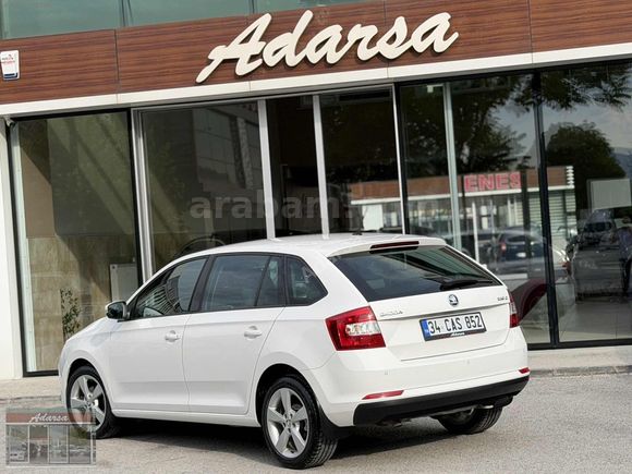 "Adarsa" 2016 Skoda Rapid Dizel Otomatik Spaceback Style Boyasız