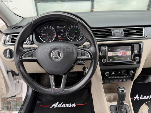 "Adarsa" 2016 Skoda Rapid Dizel Otomatik Spaceback Style Boyasız