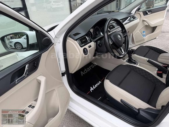 "Adarsa" 2016 Skoda Rapid Dizel Otomatik Spaceback Style Boyasız