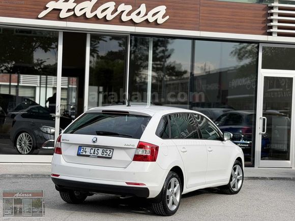"Adarsa" 2016 Skoda Rapid Dizel Otomatik Spaceback Style Boyasız