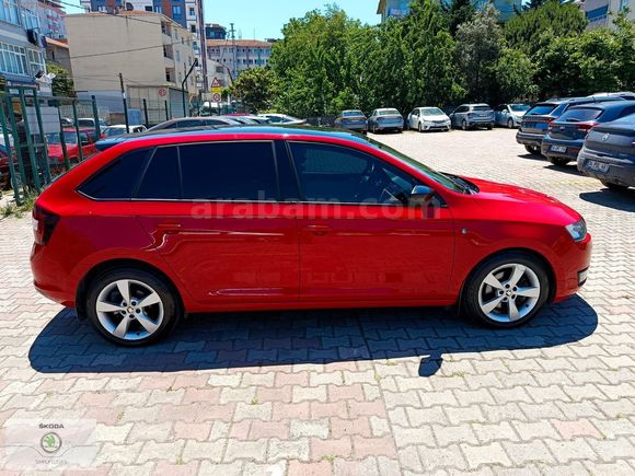 SKODA ÇAKIROĞLU - 2015 SKODA RAPID SPACEBACK ELEGANCE 1.6TDI DSG