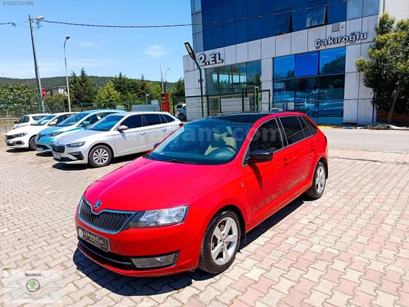 SKODA ÇAKIROĞLU - 2015 SKODA RAPID SPACEBACK ELEGANCE 1.6TDI DSG