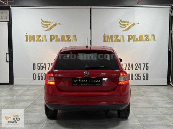 İMZA PLAZA'DAN 2015 SKODA RAPİD SPACEBACK 1.2TSI STYLE OTOMATİK
