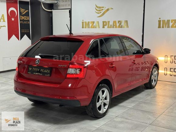İMZA PLAZA'DAN 2015 SKODA RAPİD SPACEBACK 1.2TSI STYLE OTOMATİK