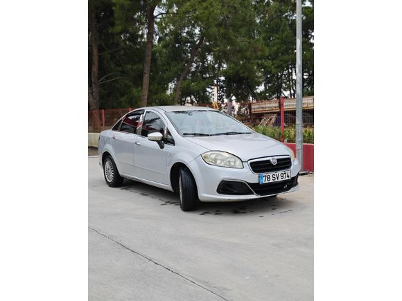 memurdan Fiat Linea 1.3 Multijet Easy 2012 Model  242.000 km Gri (Gümüş)