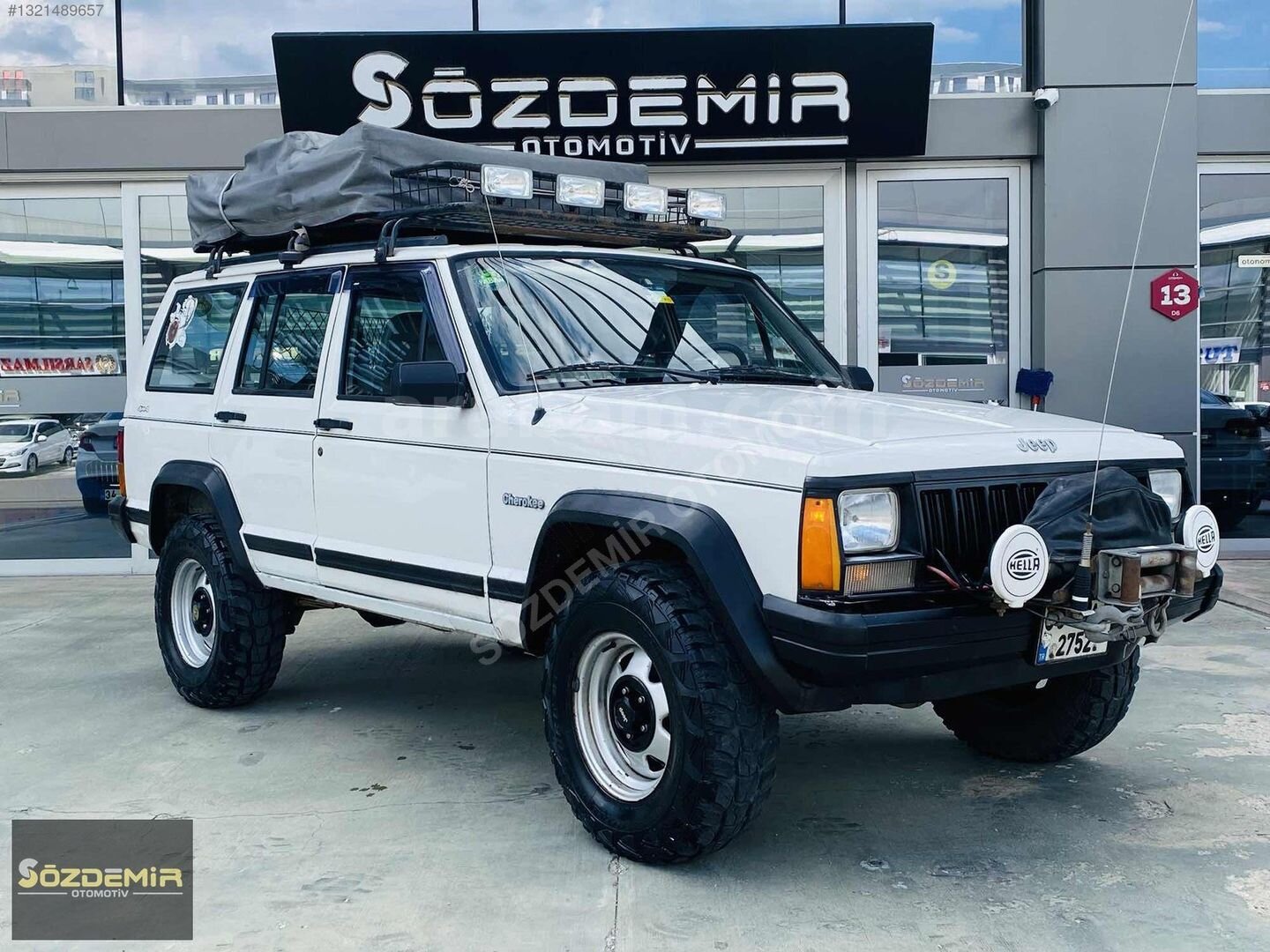 Galeriden Jeep Cherokee 2.5 1996 Model Ankara 260.000 km Beyaz 5