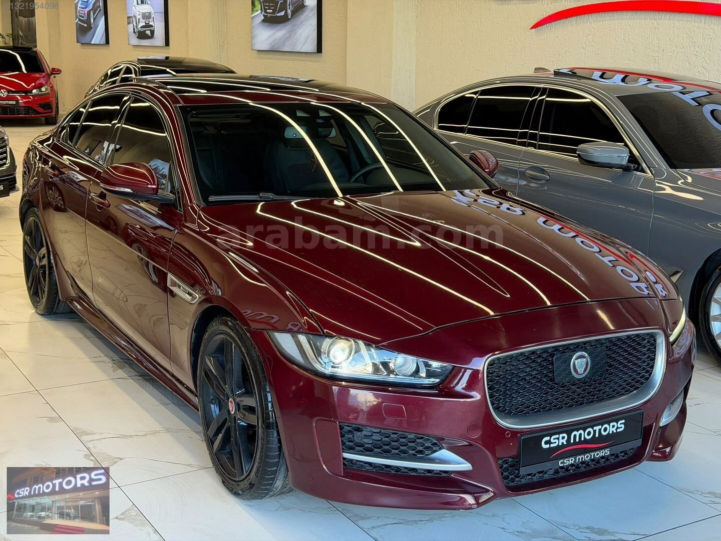 Galeriden Jaguar XE 2.0 D R-Sport Plus 2015 Model Gaziantep 179.000 km Bordo 3