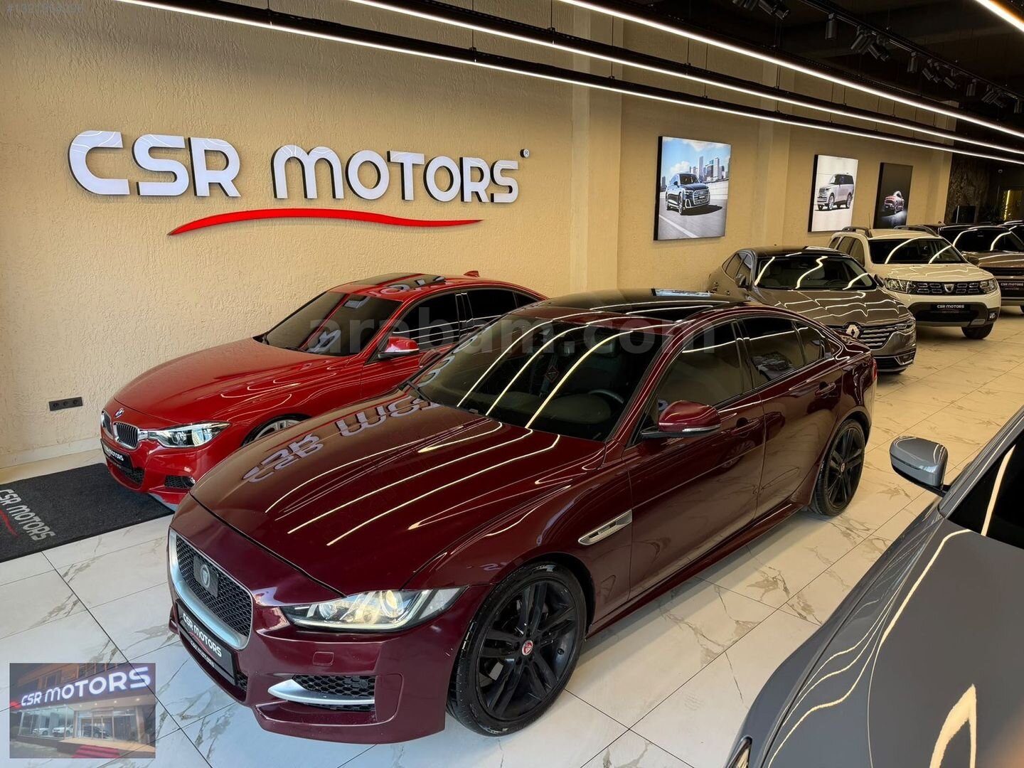 Galeriden Jaguar XE 2.0 D R-Sport Plus 2015 Model Gaziantep 179.000 km Bordo 6