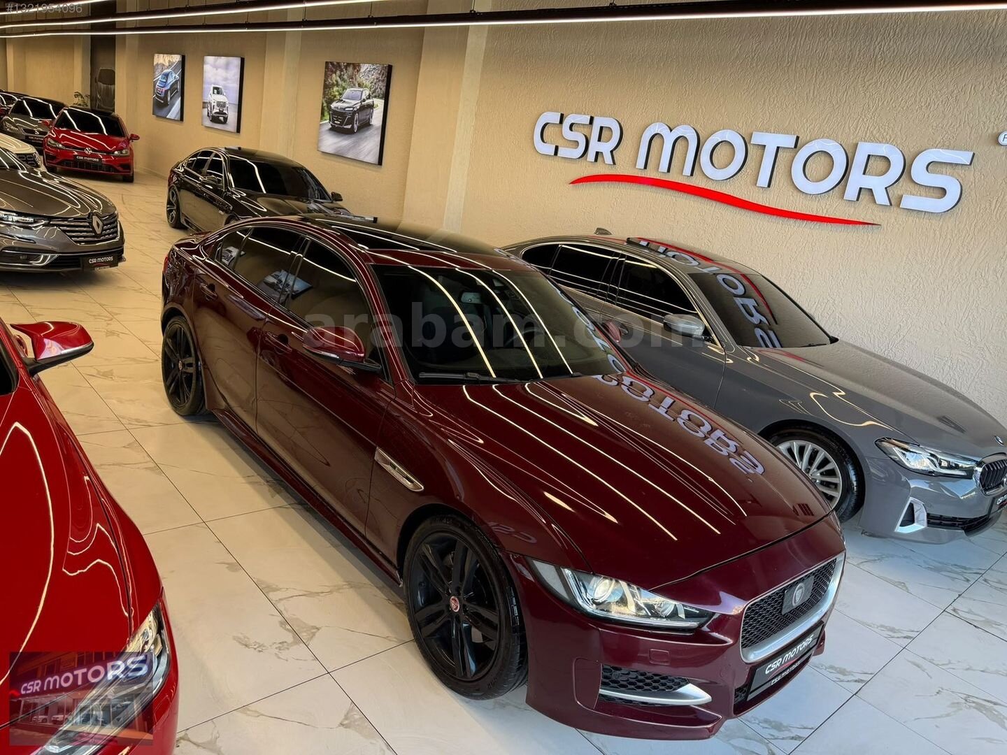 Galeriden Jaguar XE 2.0 D R-Sport Plus 2015 Model Gaziantep 179.000 km Bordo 2