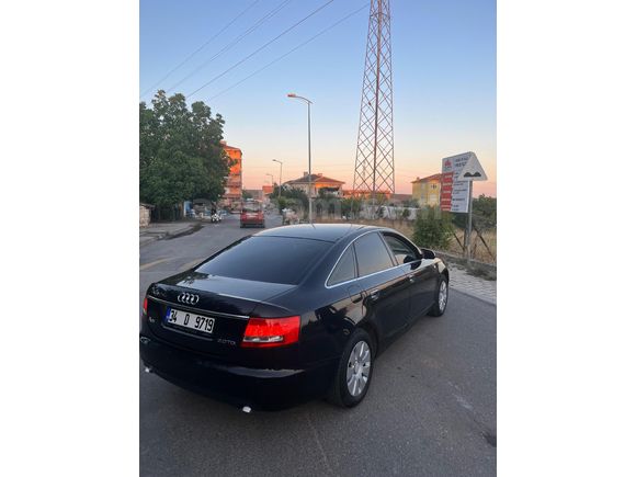 temiz aile aracı Audi A6 Sedan 2.0 TDI 2007 Model  276500 km Siyah