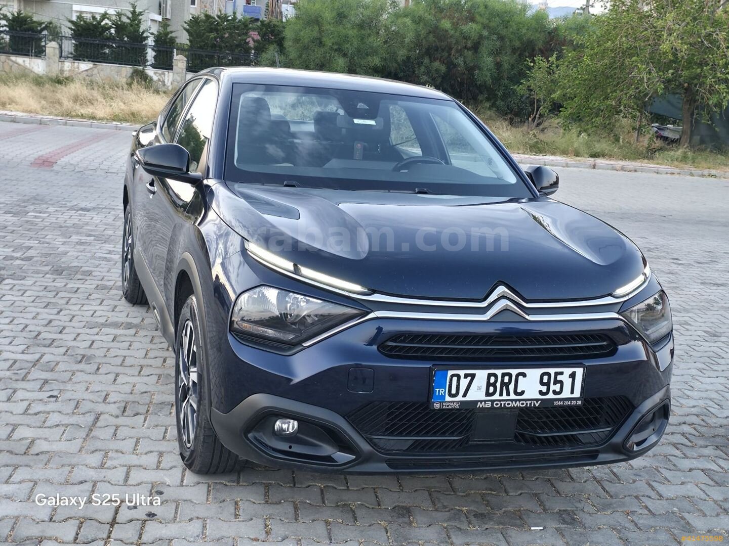 Galeriden Citroen C4 X 1.2 PureTech Feel Bold 2024 Model Antalya 62.500 km Lacivert 7