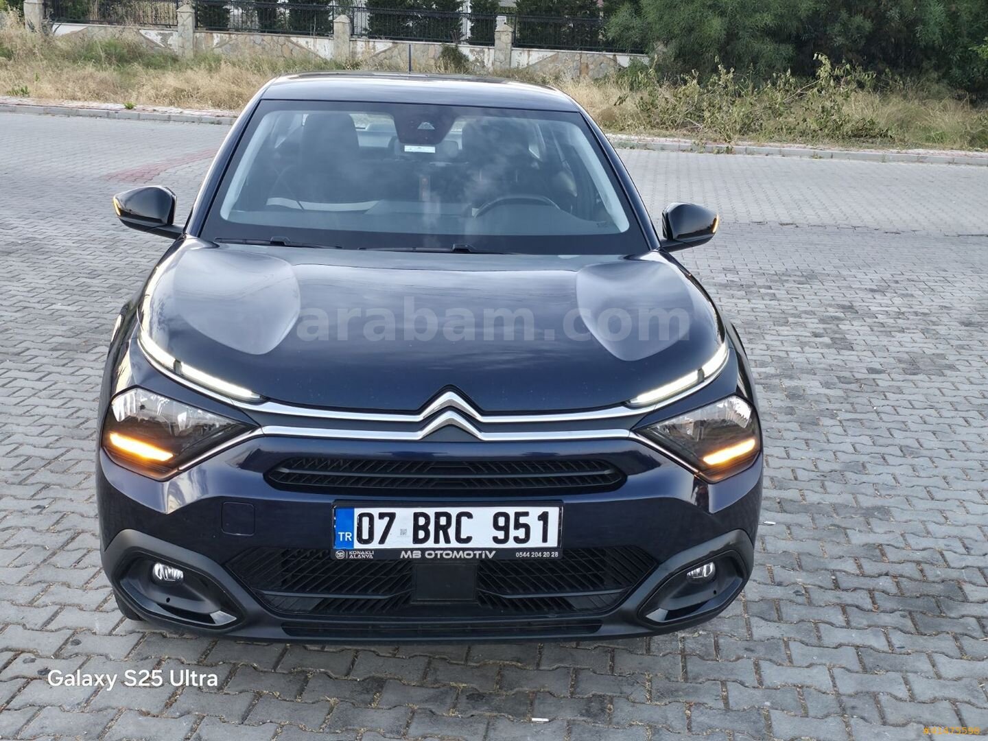 Galeriden Citroen C4 X 1.2 PureTech Feel Bold 2024 Model Antalya 62.500 km Lacivert 6